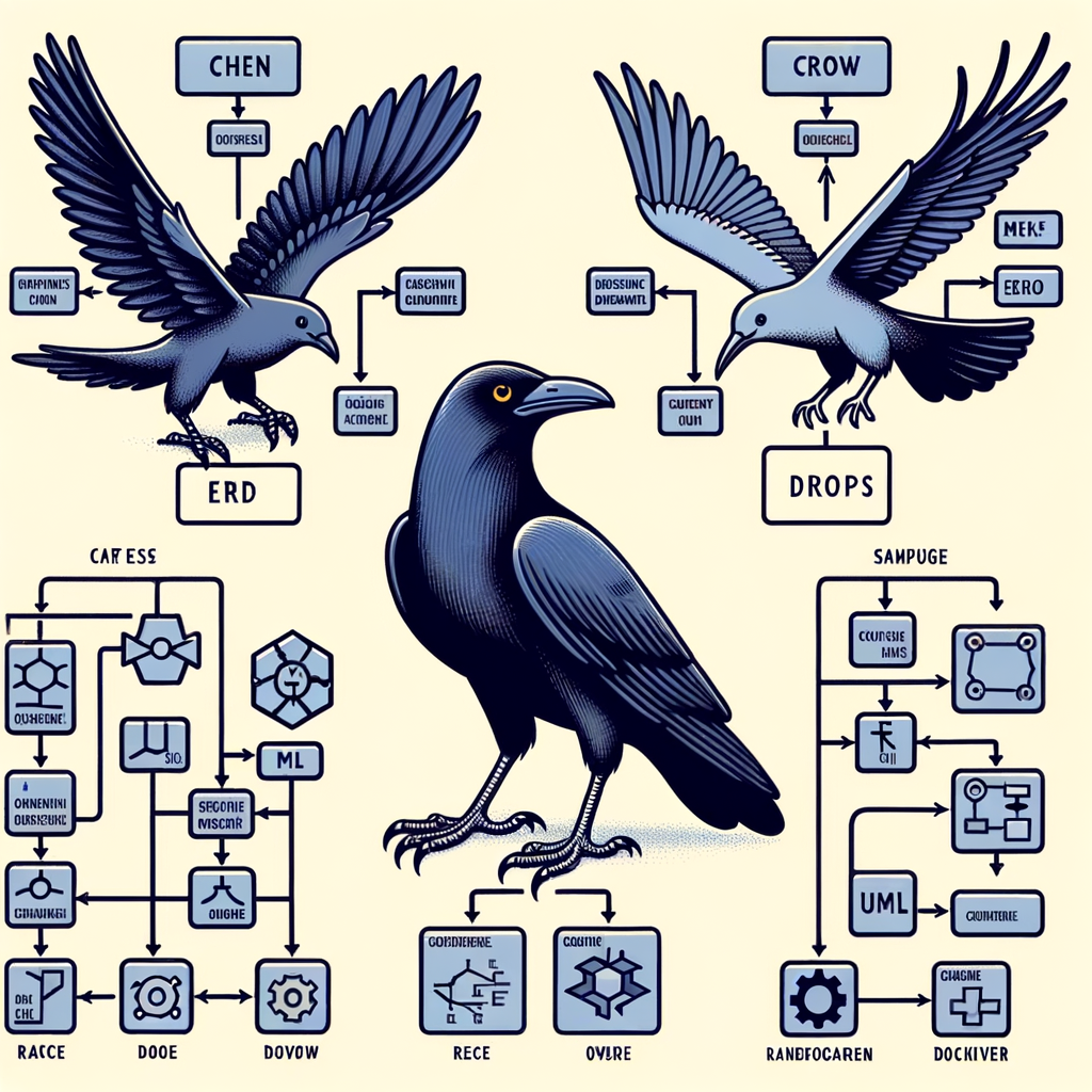 Phân Biệt Các Loại Sơ Đồ ERD: Chen, Crow's Foot, UML