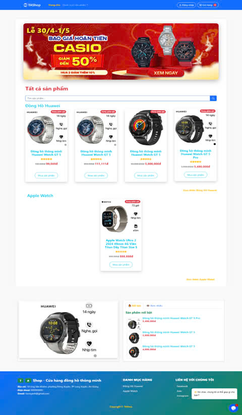 Full code website bán hàng bằng PHP thuần đầy đủ chức năng cơ bản