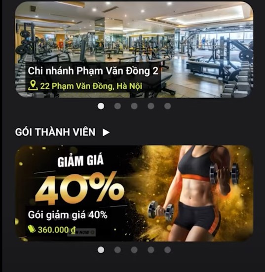 HỆ THỐNG WEB APP & MOBILE APP QUẢN LÝ CHUỖI PHÒNG GYM ĐỘT PHÁ