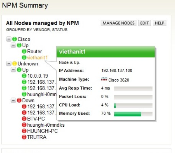 Tìm hiểu về giao thức quản lý mạng SNMP và quản trị mạng với phần mềm Solarwinds Orion Network Performance Monitor (NPM)